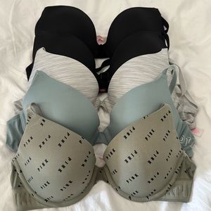 5 Victoria’s Secret Bras Bundle 32 C